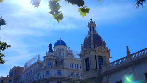 Building-of-main-post-office-in-Valencia-is-one-of-the-main-landmark-in-the-city