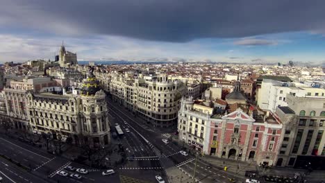 Madrid-Stadt-central-time-lapse