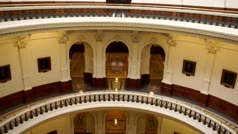 Kapitol-von-Austin,-Texas,-Regierungsgebäude-blauen-Himmel