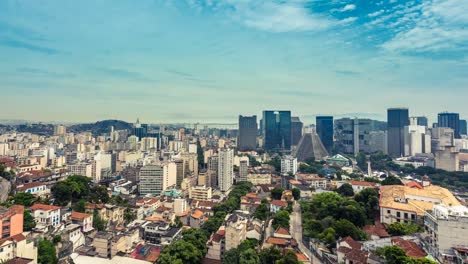 El-centro-de-la-ciudad-de-Rio-de-Janeiro-toma-panorámica-Time-Lapse.