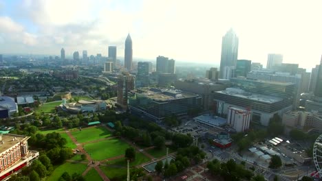 Aerial-video-Downtown-Atlanta-Georgia