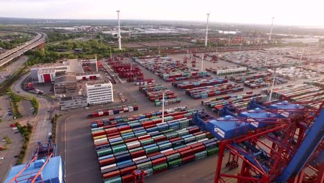 Cargo-Container-in-Hamburg-Harbor