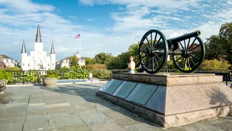 Jackson-Square-Barrio-Francés-De-Nueva-Orleans