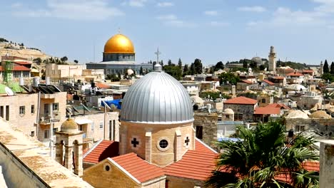 Jerusalem-Panorama-Luftbilder-Dachansicht