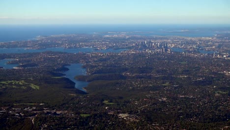 Aerial-view-of-Sydney-city