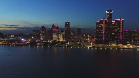 Detroit-aerial-cityscape