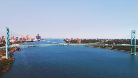 Ambassador-bridge-aerial-Detroit