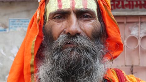 Sadhu-in-Pushkar,-Indien