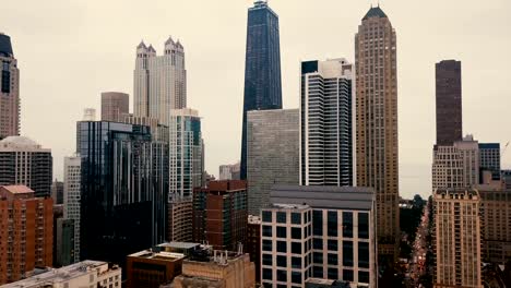 Chicago---Aerial-View-of-Downtown