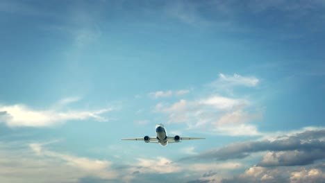 Airplane-Landing-Boston-USA