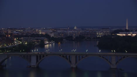 Flying-up-Potomac-river-at-dusk.