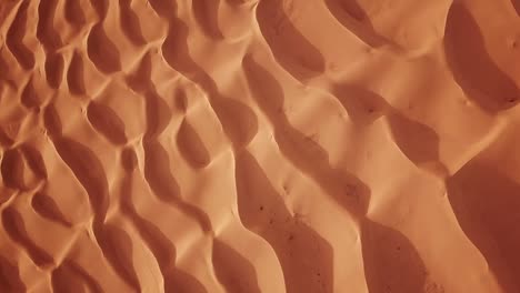 Aerial-top-view-on-sand-dunes-in-Sahara-desert