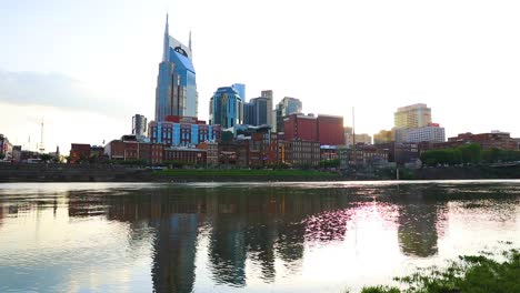 Skyline-von-Nashville,-Tennessee