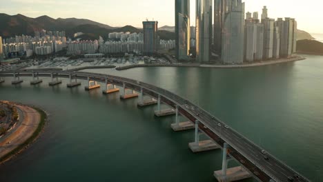 Sunrise-Luftbild-Gwangan-Brücke