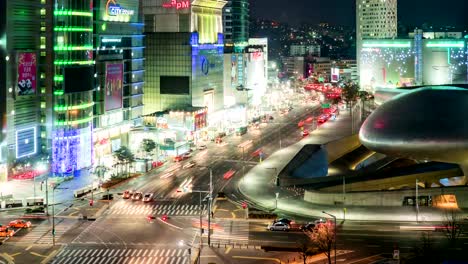 Seoul-City-Night-Traffic-Timelapse