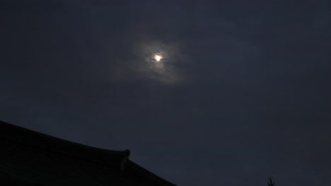 The-moon-over-the-temple-roof