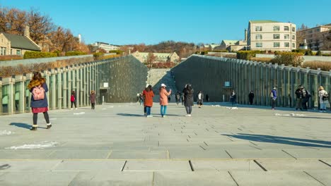 Universidad-de-Ewha-Womans-en-Seúl,-Corea-del-sur