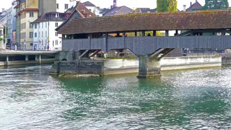 Spreuer-medieval-bridge,-Lucerne,-Switzerland