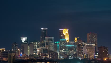 Minneapolis-Skyline---Tag-zu-Nacht-Zeitraffer