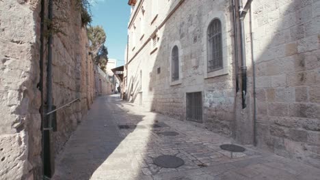 La-vía-Dolorosa-en-la-ciudad-vieja-de-Jerusalén