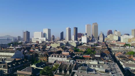 Paisaje-urbano-de-aéreas-skyline-de-New-Orleans