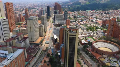 Bogota-Santa-Fe-aus-dem-Bezirk-Luftaufnahme