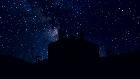 night-time-lapse-of-Mecca,-Saudi-Arabia