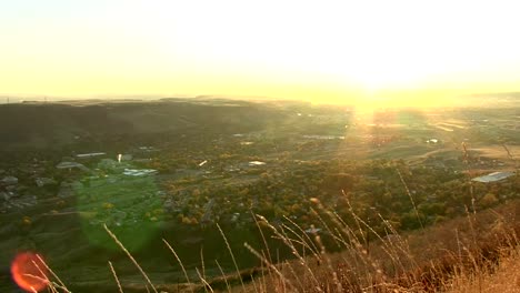 Morgen-Blick-auf-die-Stadt