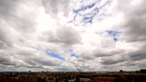 Madrid-SkyLine.-Timelapse.