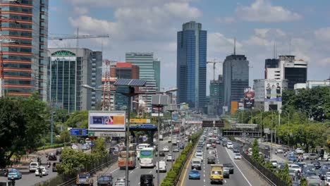 Transportation-in-Jakarta,-Indonesia