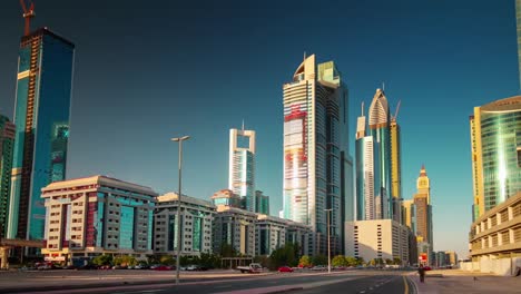 sunny-day-dubai-city-downtown-street-view-4k-time-lapse-united-arab-emirates