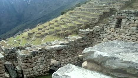 View-of-the-ancient-Inca-City-of-Machu-Picchu.-The-15-th-century-Inca-site.'Lost-city-of-the-Incas'.-Ruins-of-the-Machu-Picchu-sanctuary.-UNESCO-World-Heritage-site