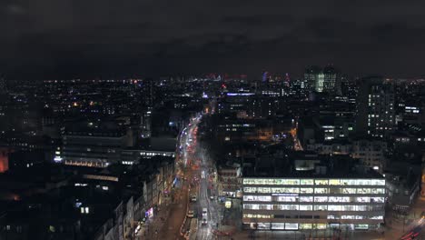 East-London-time-lapse-night