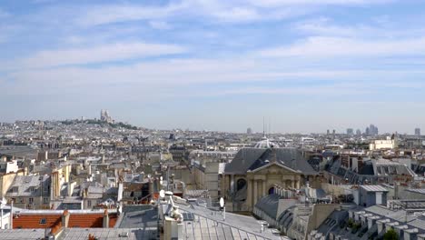 Aerial-view-on-Paris-in-4k-slow-motion