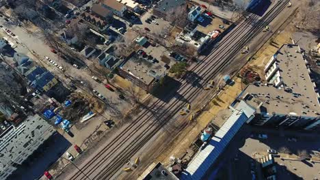 Las-ciudades-gemelas-de-Minneapolis-Minnesota-aérea-Drone