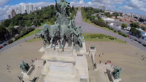 Luftaufnahme-des-Ipiranga,-Sao-Paulo,-Brasilien