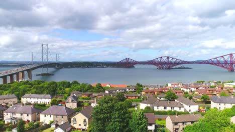 Forth-Brücke-Aerial-Schottland