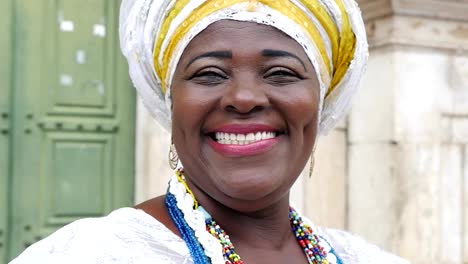 Brazilian-woman-of-African-descent,-Bahia,-Brazil