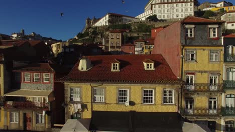 Vista-aérea-de-Oporto,-Portugal