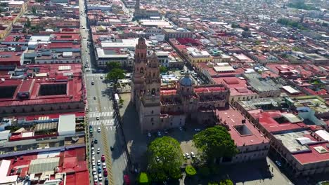 Morelia-Cathedral-aerial