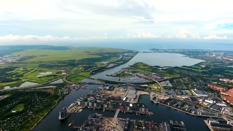 Vista-aérea-de-ciudad-en-Copenhague