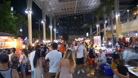 famous-night-time-phuket-island-street-food-market-walking-slow-motion-panorama-4k-thailand