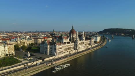 Budapest-Ungarn-Luftaufnahmen-Stadtbild