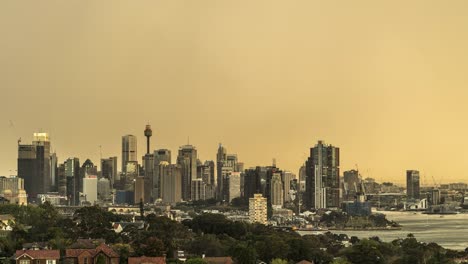 Sydney,-NSW-/-Australia---October-5th-2018:-time-lapse-of-storm-moving-over-Sydney-CBD