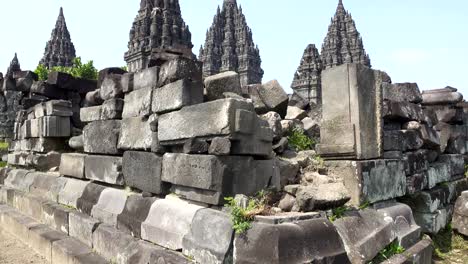 Candi-Sewu-Temple-Complex-of-Prambanan-in-Central-Java,-Indonesia