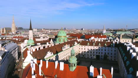 Vienna-Aerial-Hofburg-Michaelerplatz-Austria