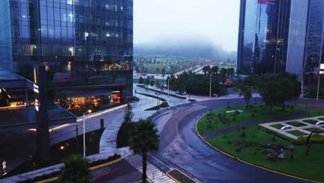 Time-Lapse-Santa-Fe-Mexico-Cold-morning