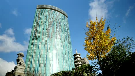 City-Hochhaus-In-Birmingham,-England.