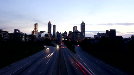 Atlanta-Verkehr-Zeitraffer