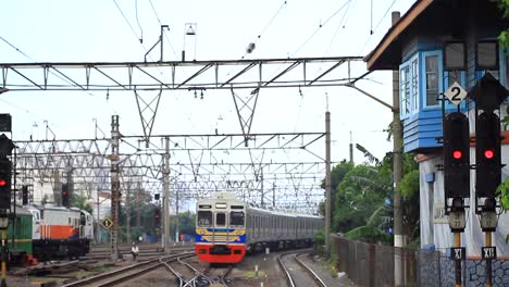 Pendler-in-Jakarta,-Indonesien